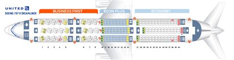 united boeing 787 9 dreamliner seat map.
